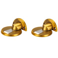 防撞磁吸門擋 黃色B, 2個