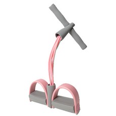 오브앤오브 홈트 튜빙 밴드, 핑크그레이, 1개