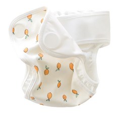 맘스네이처 방수 기저귀커버 L, 레몬, 1개