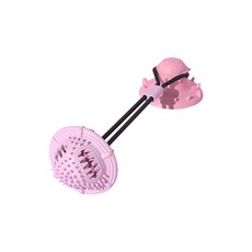 반려견 이갈이 무는 비행기 장난감, Pink, 1개