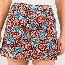 Porei Golf 女款民俗風嘉年華短裙