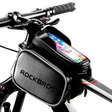 ROCKBROS 腳踏車專用手機袋, 黑色, 1入
