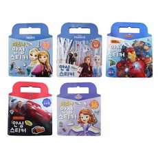 Disney 迪士尼 和漫威角色貼紙 5件組, 隨機出貨