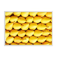 WEMODERN 裝飾掛畫 西洋梨款, 鋁白色