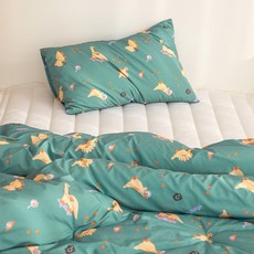 maatila 孩童印花棉被+枕頭套組, Dinosaur