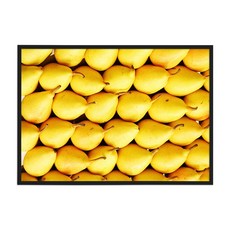 WEMODERN 裝飾掛畫 西洋梨款, 鋁黑色