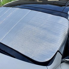 아트로마 햇빛가리개 성에방지커버 겸용 B 앞유리 외부장착 6종 세트, 은색, 1세트