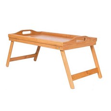 LETUSTO 原木折疊式簡易桌 + 專用環保袋, 單一顏色