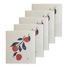 Yangson Company 多用途紙抹布 柑橘, 1個, 5入