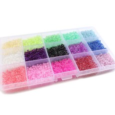 Enjoy Home多色串珠+收納盒組, 混色, 1個