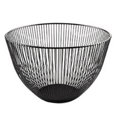 鐵製碗籃, 黑色的
