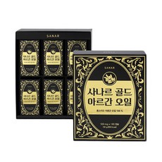 사나르 골드 식용 아르간오일 엑스트라버진 15g, 180정, 1세트