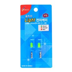 Baco Ultra Light電子錘綠色M型 2入, 1個