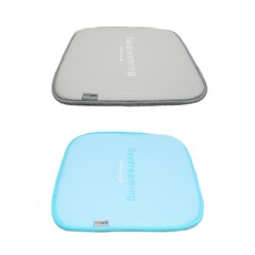 NURIhome 車輛通風柔和的涼爽泥墊45 x 45厘米2套, 1套