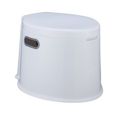 便攜式馬桶座, 白色的, 1個