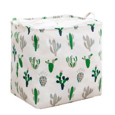 方形折疊洗衣籃, 仙人掌, 1個