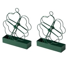 Enjoy Goods四葉草蚊香架 2入, 綠色