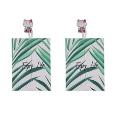 北歐風亞麻可愛植物衛生紙套 2入, ZJ1037