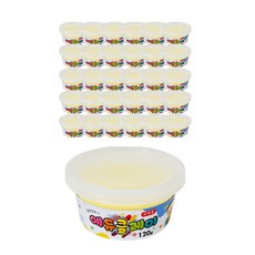 토단교재 에듀 유아용 클레이 60p, 연한노랑, 1개