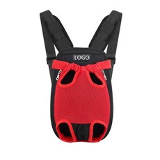 강아지용 포대기, 레드, 1개