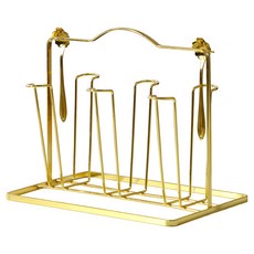 Aroi高級把手杯架, 黃金, 1個