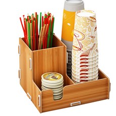 木紋紙杯架, 木料, 1個