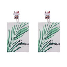 페어링 북유럽풍 린넨 식물 티슈 커버 2p, ZJ1031