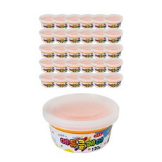 토단교재 에듀 유아용 클레이 60p, 형광주황, 1개