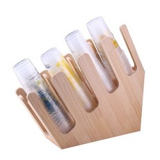 Aroi咖啡廳咖啡師紙杯展示分裝器, 1個, 木杆