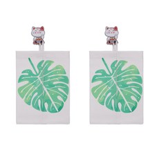 페어링 북유럽풍 린넨 식물 티슈 커버 2p, ZJ1011