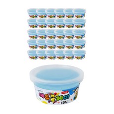 토단교재 에듀 유아용 클레이 60p, 연한하늘, 1개