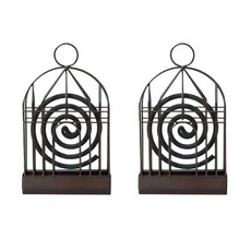 Enjoy Goods室內蚊香架 2入, 黑色的