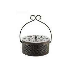 Enjoy Goods花朵蚊香架 2入, 棕色的