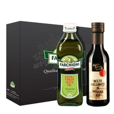 FARCHIONI 法奇歐尼 特級初榨橄欖油 500ml+香醋 250ml, 1套