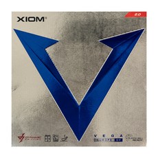 XIOM VEGA EUROPE DF桌球拍膠皮片+雙層膠皮保護貼組, 紅色（橡膠）