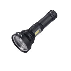 LED LAB PRO BEAM手電筒 LS-77, 黑色的, 1個