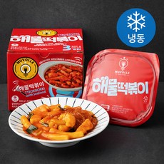 무볼레 해물떡볶이 3개입 (냉동), 900g, 1개
