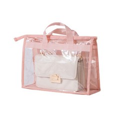 클린 가방정리함 핑크 12.5 x 38 x 50 cm, 1개입, 1개