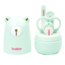 Bailey 베어 네일케어 4종 세트, 1세트, 혼합색상