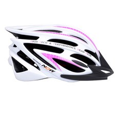 나우 자전거 헬멧 NB-240, WHITE PINK, 1개