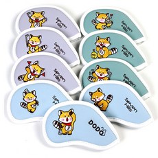 SEVEN HILLS Dodo 鐵桿套 i-003 3款 x 3入 組, 粉紅色, 藍色, 灰色, 9個