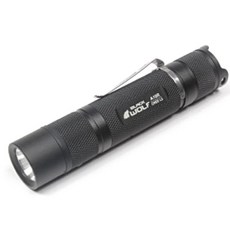 BLACK WOLF 狼手電筒燈登山釣魚工作燈A10R, 黑色的, 1個