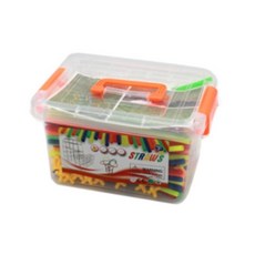 Toyloft 吸管積木 300p, 混色