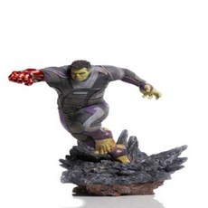IRON STUDIOS Endgame Hulk Figure 豪華藝術比例 1:10 3355299, 1個