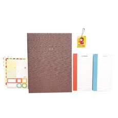 Jmilk 寶寶成長紀錄本, 巧克力棕色, 50張