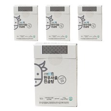簡單的韓國牛肉牛骨杜松子湯, 140g, 4盒