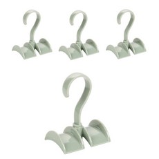 粉彩包包掛勾 4入組, 隨機出貨, 1套