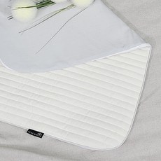 베베스미스 커버 교체형 모달 아기패드 커버 + 속통, 아이보리 + 그레이, 1개