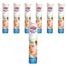 Tippys 圓形化妝棉, 100件, 7個