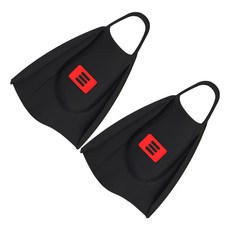 DMC fins Elite Max短版蛙鞋+收納袋, 黑色的